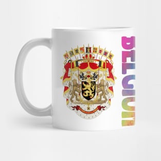 Belgium Coat of Arms Design Mug